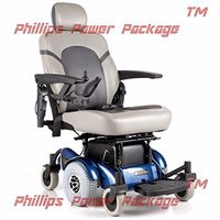 Golden Technologies - Compass HD - Heavy Duty Power Chair - Blue - Phillips Power Package TM - to $500 Value