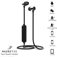 Countia Bluetooth Neckband Waterproof Sporting Earphones Stereo Wireless Earphones Earbud Headphones
