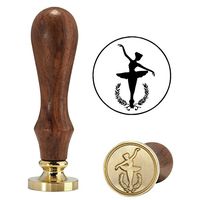 Elegant Ballet Dancer Wax Stamp, Yoption Vintage Retro Elegant Ballet Dancer Wax Stamp, Great for Embellishment of Cards Envelopes, Invitations, Wine Packages,Ideal Gift (Ballet Dancer #1)