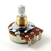 Bourns 250K Split Shaft Low Friction Audio Taper Potentiometer