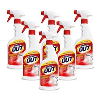 Iron OUT Spray Gel Rust Stain Remover, Remove and Prevent Rust Stains in Bathrooms, Kitchens, Appliances, Laundry, and Outdoors, 16 Ounce, Pack of 6
