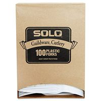 Solo Heavyweight Plastic Forks (Case of 1,000)