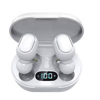 mandii Mini Wireless Earbuds Digital Display in-Ear Stereo Earphone with Charging Case Bluetooth Headsets