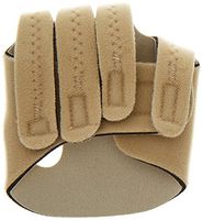 Rolyan Hand-Based in-Line Splint for Right Hand, Size Small Hand Brace for Knuckle Support and MCP Joint Alignment, Reinforced Neoprene Hand Support with Finger Straps, Finger Alignment Splints