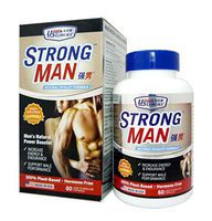 US Clinicals™ Strongman™ Natural Vitality Formula • Men's Natural Power Booster • Increase Energy & Endurance • Support Male Performance • 60 Veggie Capsules