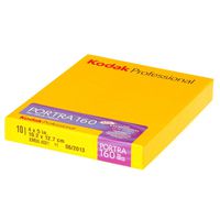 Kodak 1710516 Professional Portra Color Film, ISO 160,  4 x 5 Inches, 10 Sheets (Yellow)