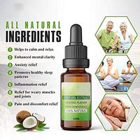 (2 Pack) Hemp Oil for Pain Relief Anxiety Sleep Support (500mg | 30ml) Natural Organic Hemp Seed - Zero THC or CBD Cannabidiol - Best Pure Herbal Supplements - Tincture Oil Drops