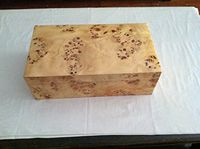 Extra Large Italian Made Two Level Cigar Humidor