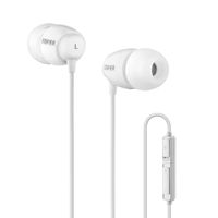 Edifier K210 in-Ear Computer Headset - Headphone with Mic Separated Connectors - White