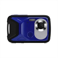 Rusily Waterproof Digital Camera Underwater 21 MP Video Recorder 1080P Selfie DV Record