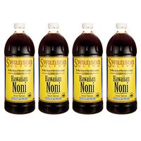Swanson Hawaiian Noni Liquid 32 fl Ounce (1 qt) (946 ml) Liquid (4 Pack)