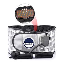 AKBQ Backache Heat Therapy Pain Massager Health Brace Waist Support Belt Care Physio Decompression Back Relief Lumbar Traction Parent