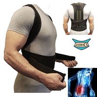 The Perfect Back Support and Lumbar Back Brace Provides Back Pain Relief - Keep Your Spine Safe and Adjustable Belt - Perfect for Women, Men & Teens. (M)