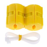 Fullfun Universal Economizer Magnetic Gas Fuel Power Saver for Car Truck Vehicle Reduce Emission 2 Pcs
