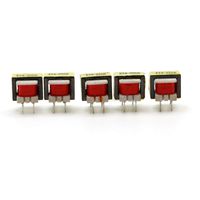 5Pcs 1300-8 Ohm Audio Transformer EE14 Transformateur POS Transformador Tool