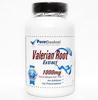 Valerian Root Extract 1000mg // 100 Capsules // Pure // by PureControl Supplements