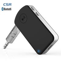 Friencity Bluetooth Receiver for Home Stereo with Microphone, Hands-free Call Car kits Wireless Audio Adapter for Car, Wired Headphones/ Speaker HI-FI Sound System, Driver, 3.5mm Aux, Support Voice Chat
