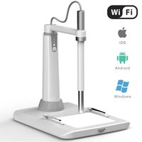 WiFi Microscope, Teslong True 150x Zoom Magnification Wireless Digital Microscope for iPhone, Android, Windows& MAC PC with 8 Adjustable LED Lights