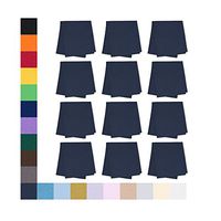 Eyeglass Cleaner Microfiber Cloth - Glasses Cleaner For All Gentle Surfaces, Touchscreens, Smartphones, Camera Lenses, LCD & HD Screens -Navy, 12 Pack- By OptiPlix