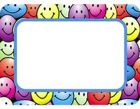 Teacher Created Resources Happy Faces Name Tags (5172)
