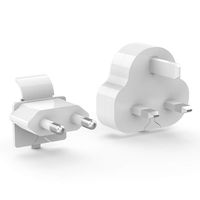 SZPOWER Replaceable UK and EU Plug Adapter & Converter Only for SZPOWER USB C Charger, Travel Necessary for The United Kingdom, European