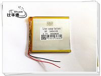 3.7V 3800mAh 3494105 Lithium Polymer Li-Po Rechargeable Battery for MP4MP5 GPS PSP Mobile Video Game