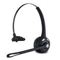 Bluetooth Headset,Willful M6 Wireless Headset with Microphone Multipoint Phone Headsets for Cell Phones Trucker Drivers Call Center Office