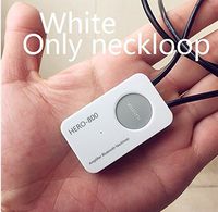 HERO-800 4.5 Watt Powerful Amplifier Professional Bluetooth Neckloop(can Work with Magnet) with Invisible Mini A780 A680 spy Wireless earpiece (Only White Neckloop)