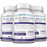 Approved Science® Acid Reflux Support - with Melatonin, Marshmallow Root, L-Taurine 180 Vegan Friendly Capsules