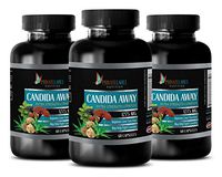 Anti Fungus Supplement - Candida Away Complex - Extra Strength - Candida Relief - 3 Bottles (180 Capsules)
