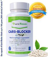 PbyN- Dr. Formulated Carb Blocker with Phase 2 Carb Controller (Chromium, White Kidney Bean Extract, Gymnema) for Healthy Weight Loss, Fat Fighter, Block Carbohydrates, Appetite Suppressant - 90 ct