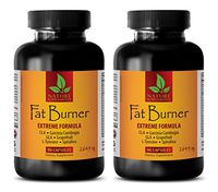 Fat Loss - Fat Burner - Extreme Formula 2645Mg - Garcinia Burn Capsules - 2 Bottle (180 Capsules)