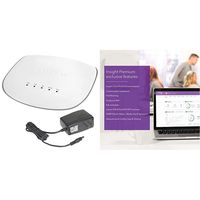 NETGEAR Insight WiFi Access Point, PoE, Mid-Range, Includes power adapter (WAC505PA) - with 1 Year of Insight Premium Service