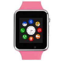 Smartwatch, Bluetooth Smart Watch Touch Screen Unlocked Mini Phone with Card Slot Make Call and Message Sleep Tracker with Pedometer Camera Music Play Compatible with Android iOS Phone Men Women