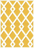Entertaining with Caspari Trellis Assorted Blank Notecards, Box of 8