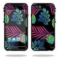 MightySkins Protective Vinyl Skin Decal Compatible with LifeProof Fre Power iPhone 6/6S Case wrap Cover Sticker Skins Neon Tropics