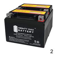 Mighty Max Battery YTX4L-BS Replaces Polaris P90 Scrambler Deep Cycle Battery - 2 Pack Brand Product