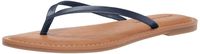 Amazon Essentials Women's Thong Sandal, Navy, 8 B US