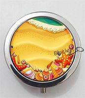 BlackKey Starfish 3-Compartment Decorative Pocket Gift Box Case Organizer for Pill, Color 1 -2187