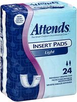 Attends 91413100 Bladder Control Pad Attends Light Insert Pads 11.5 Inch Length Light Absorbency Unisex Ip0300 Box Of 192