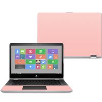 Mightyskins Skin Compatible with Hp Pavilion X360 14" (2017) - Solid Blush | Protective, Durable, and Unique Vinyl Decal Wrap Cover | Easy to Apply, Remove, and Change Styles | Made in The USA