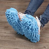 Makalar New Home Multifunctional Shoe Cleaning Mop Covers Cleaning Foot Socks Lazy Shoes Floor Slippers Chin Strips