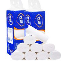 10 Rolls Toilet Paper- Bathroom Tissue 3 Ply Toilet Paper in Bulk,Ultra Soft Tubeless Toilet Paper for Daily Life Workshop Restaurant