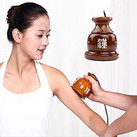 Lzour Electric Scraping Massager,Electric Heating Vacuum Scraping Massage Gua Sha Machine Body Massager Moxibustion Beauty Guasha Moxa Steam Massage