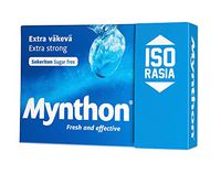 2 Boxes X 85g of Mynthon Extra Väkevä (Extra Strong) - Fresh & Effective - Sugar Free - Pastilles - Lozenges - Dragees - Drops - Candy - Sweets