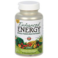 KAL Enhanced Energy Iron Free Tablets, 90 Count