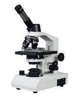 Radical 40-1500x Professional High Power Medical Vet Student Biology Microscope w 3D Stage, Abbe Condenser, Variable Battery LED Illumination SEMI PLAN Objectives Slides