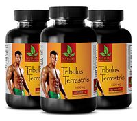 Testosterone Booster libido and Strength - TRIBULUS TERRESTRIS Extract 1000mg - Tribulus terrestris for Sex - 3 Bottle 180 Tablets