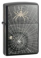 Black Ice, Weave Me Alone, White Spider Webs & Tan Spiders