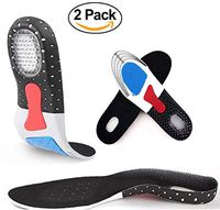 High Quality Shoe Insoles - Plantar Fasciitis Inserts for Men & Women, Full Length Arch Support Orthotics Insoles, Heel Pain Relief, Shock Absorption for Walking, Running and Hiking(Men7.5-12)